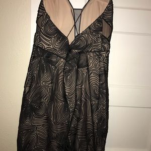 Black/Nude dress